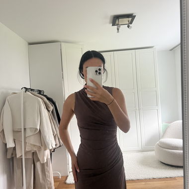 Zara Maxikleid in braun