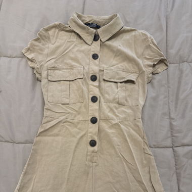 kurzärmliger Jumpsuit Lässig-Style für den Tag