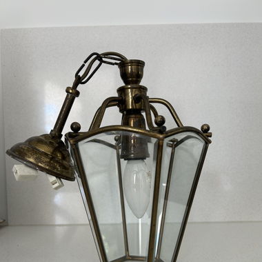 Golden Hanging Lamp