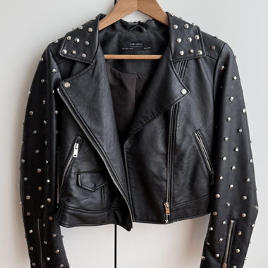 Veste Zara en simili cuir