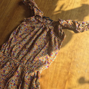 Zara Basic Floraler Playsuit