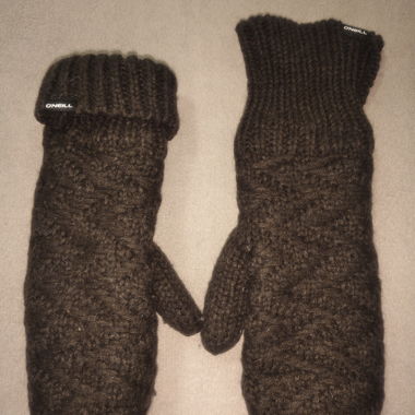 Winter-Fäustlinge mit Fleece-Futter