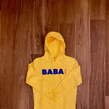 BABA Hoodie taxi yellow