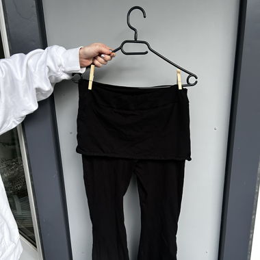 black yoga/goa y2k pants 