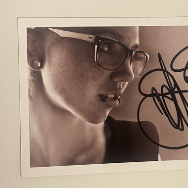 Autogrammkarte- Stefanie Heinzmann