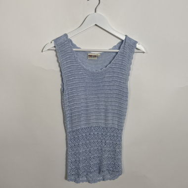 Free Look Strick-Top ohne Ärmel