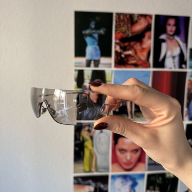 Vintage Giorgio Armani mask style Glasses 