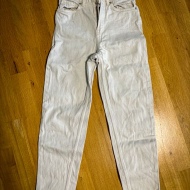 Jean Mom Amisu beige