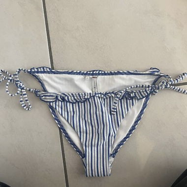Gestreifte Bikinihose Tommy Hilfiger