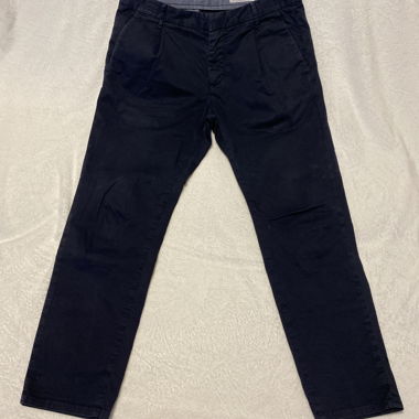 Pantaloni chino blu scuro l32 w30