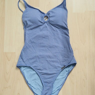Costume da bagno intero blu