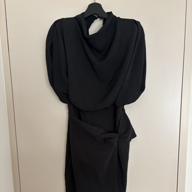 ASOS Design Kleid, Gr. 38, Schwarz