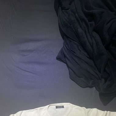 Pull blanc simple