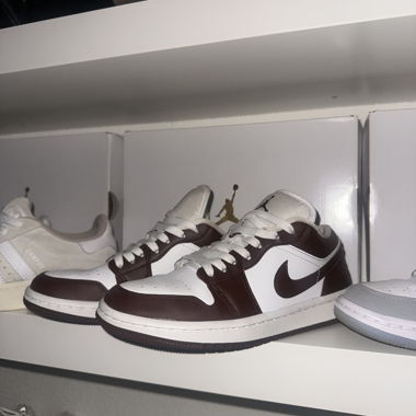 Jordan 1 Low Braun