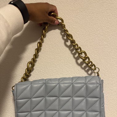 Sac à main bleu ciel