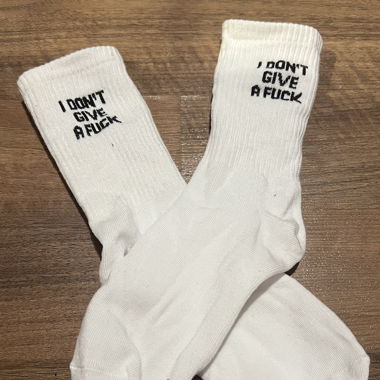 I don’t give a f*** Tennissocken