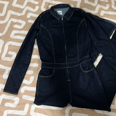 Combinaison Denim bleu foncée taille M