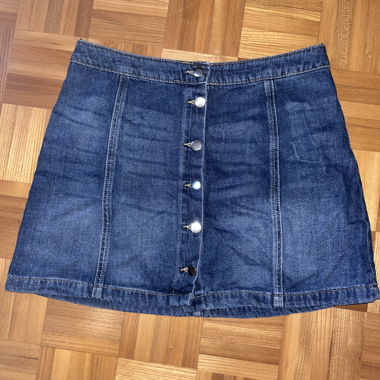 Jupe en jeans courte 