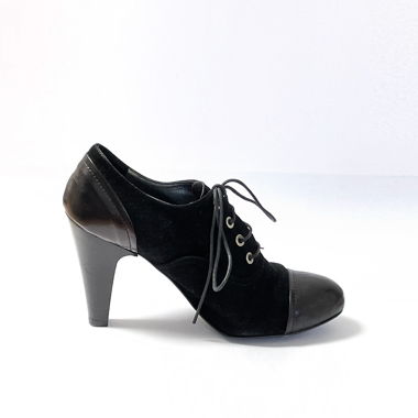 Vintage Oxford Schnür-Pumps