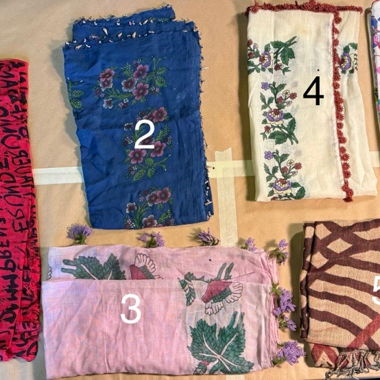 Set di sciarpe (6)