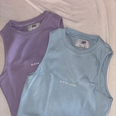 Sixth June Crop Tops Duo Pack