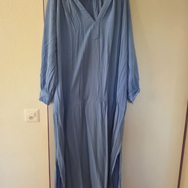 Lightweight Blue Beach Dress