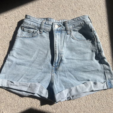Blue shorts from Zalando