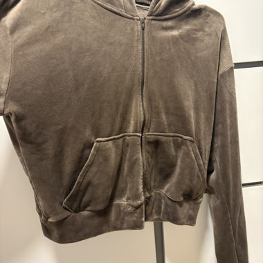 Kurze Wuschel Hoodie