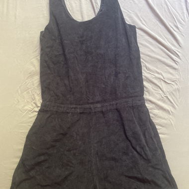 Black Short Jumpsuit