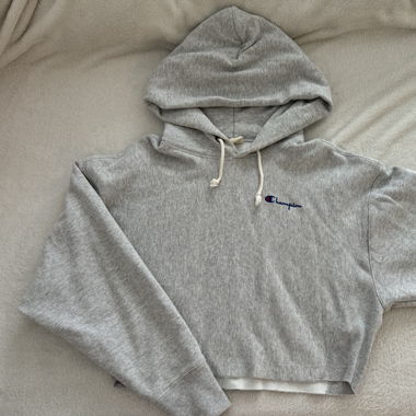 Champion cropped Hoodie
