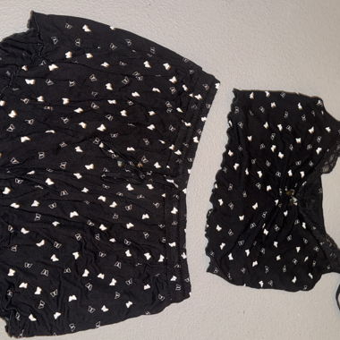 Completo Pigiama Nero