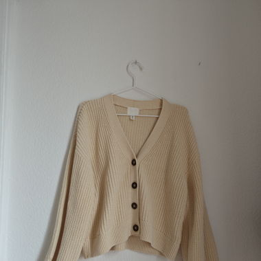 Cardigan Offwhite Creme