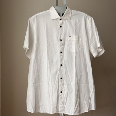 Camicia Vanguard bianca, XXXL, come nuova per l'estate!