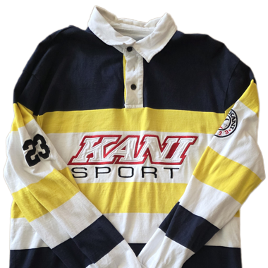 Karl Kani langarm Poloshirt/Rugby Jersey