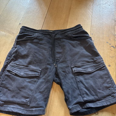 Short nero P&B