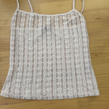 Top cami in pizzo