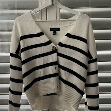 Striped Cardigan