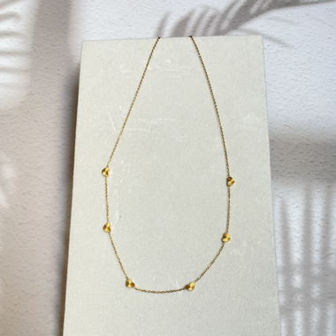 Collana Cuore Placcata Oro