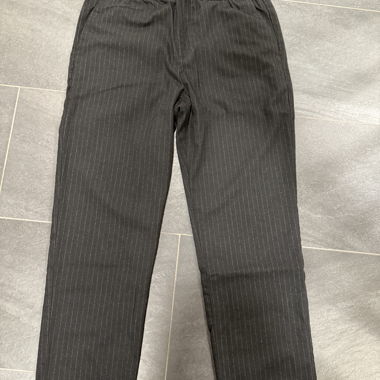 Striped H&M Fabric Trousers