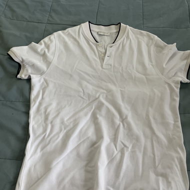 Polo blanc Sandro