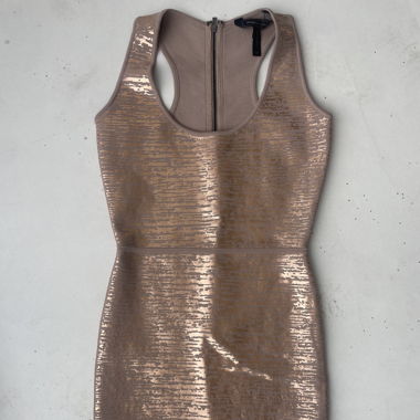 bcbg max azria Cocktailkleid Kleid xs Gold neu