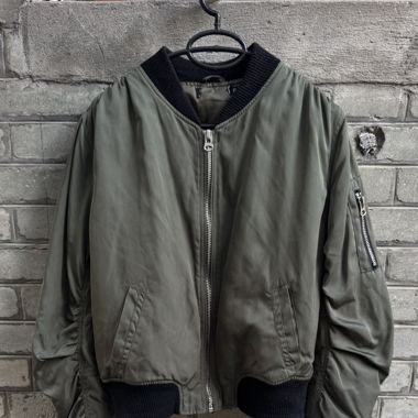 Khaki Bomber Jacket