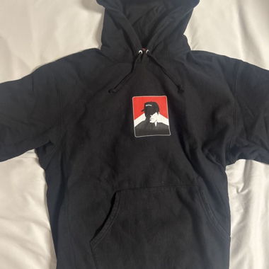 Supreme Portrait Kapuzenpullover (FW20) Schwarz