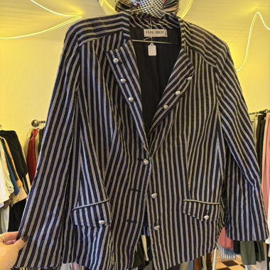 HAUBER gestreifter Blazer