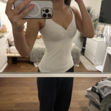 H&M Trägertop weiss