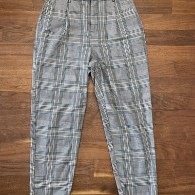 Pantalon pour femme à carreaux