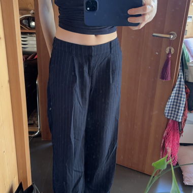 Pantaloni Hollister blu scuro