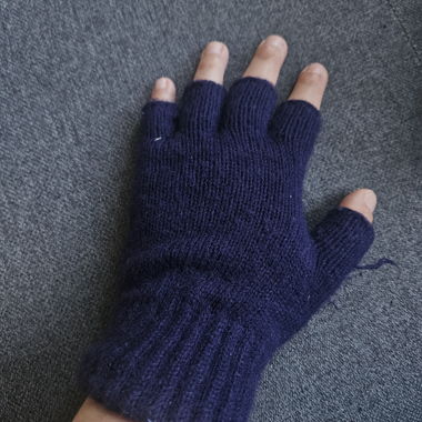 Wollfäustlinge ohne Finger