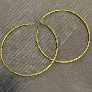 XL créoles en cristal