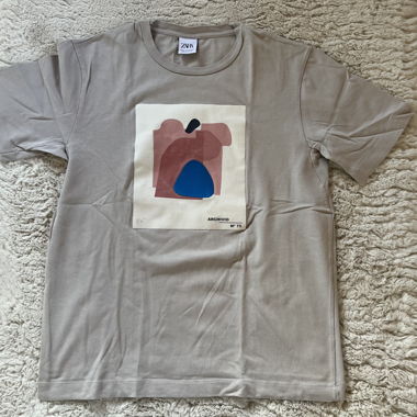 T-shirt Zara con stampa